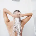 Dusche verstopft Haare waschen