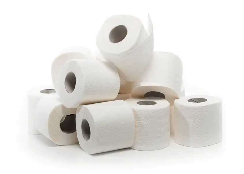 Toilette verstopft zu viel Toilettenpapier